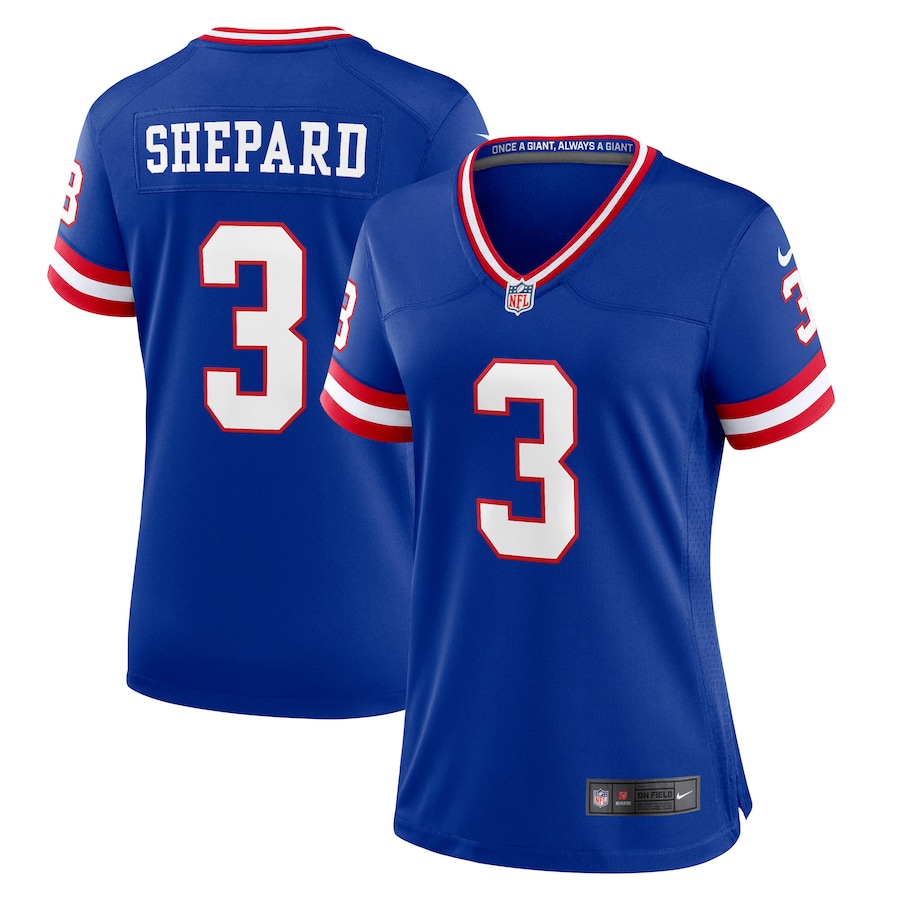 Women's New York Giants Sterling Shepard Nike Royal Player Jersey - Puhuasuan