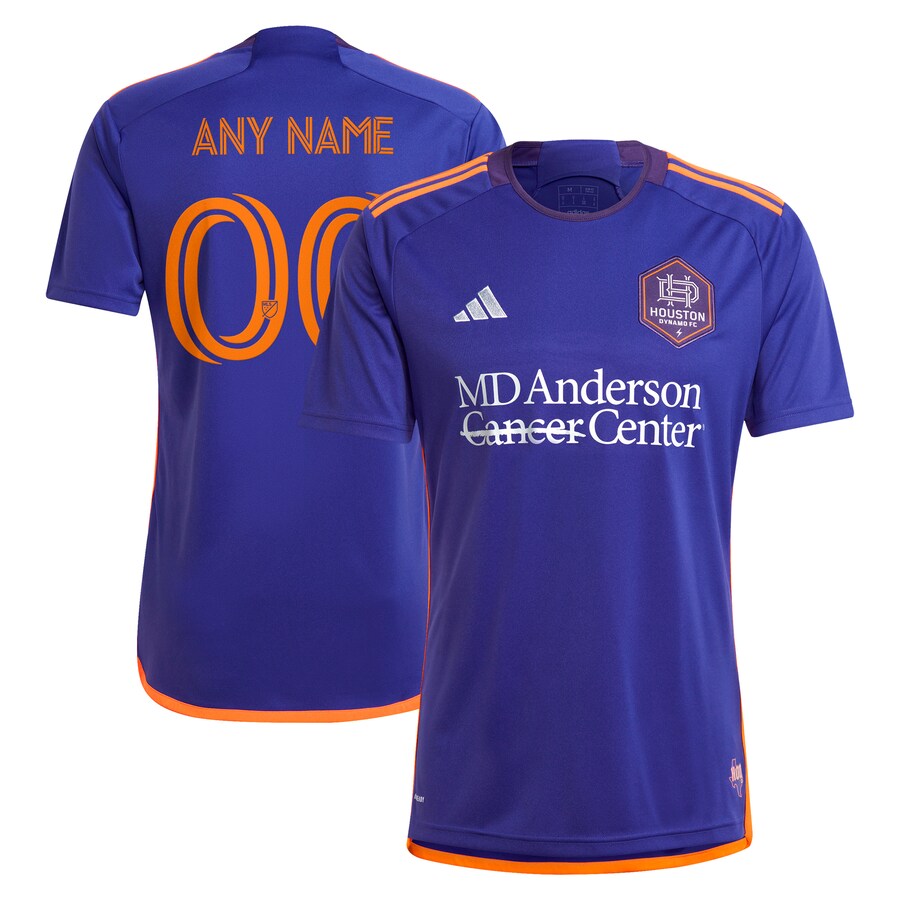 Men's Houston Dynamo FC  adidas Purple 2024 Still Holdin' Replica Custom Jersey - Puhuasuan