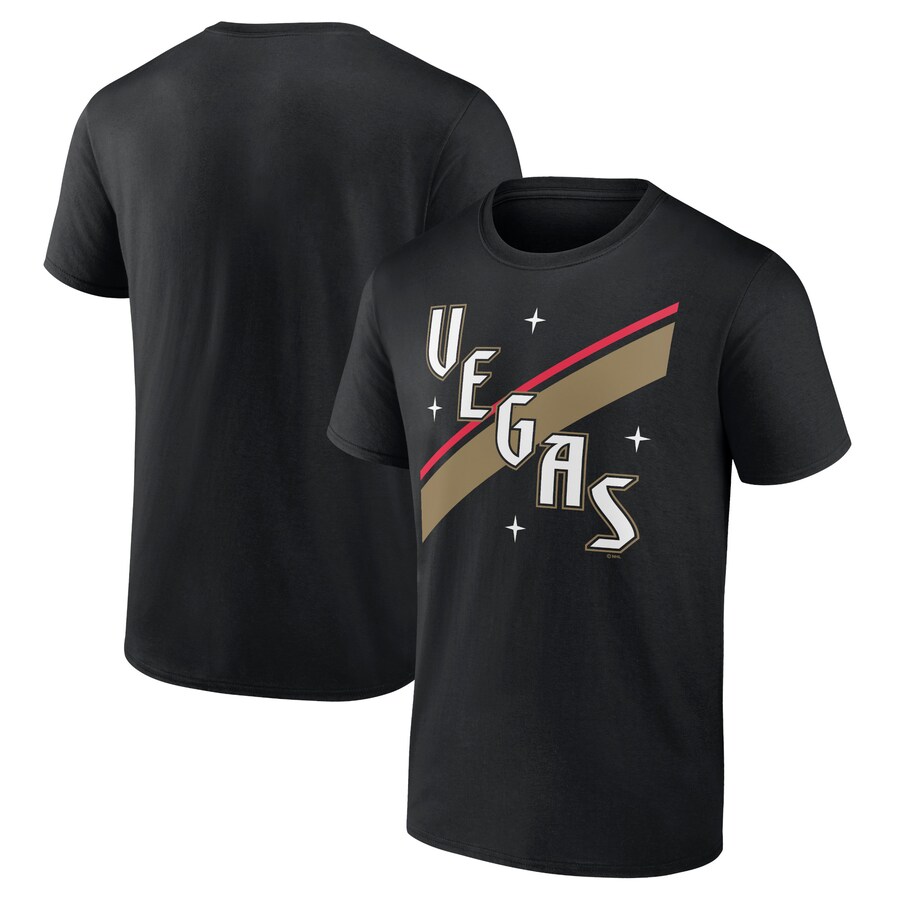 Men's Vegas Golden Knights Black Special Edition 2.0 Jersey Inspired T-Shirt - Puhuasuan