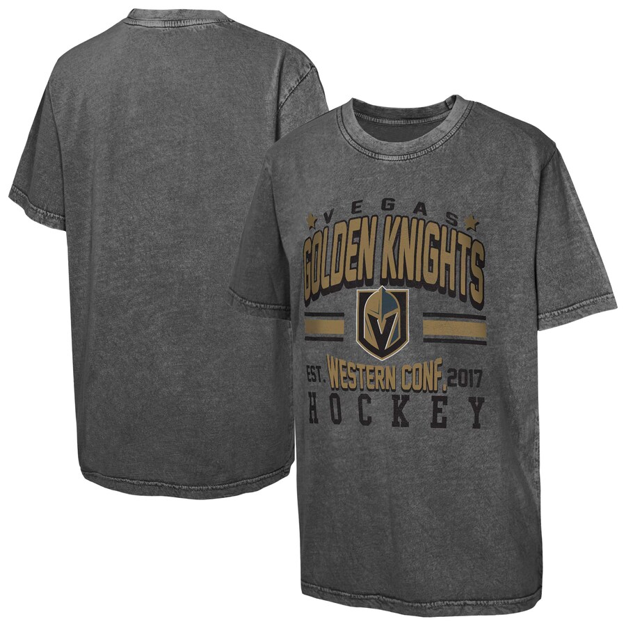 Youth Vegas Golden Knights Black Sure Short T-Shirt - Puhuasuan