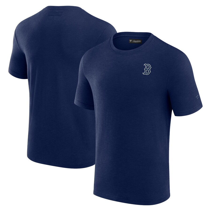 Men's Boston Red Sox Fanatics Navy Modal Short Sleeve T-Shirt - Puhuasuan