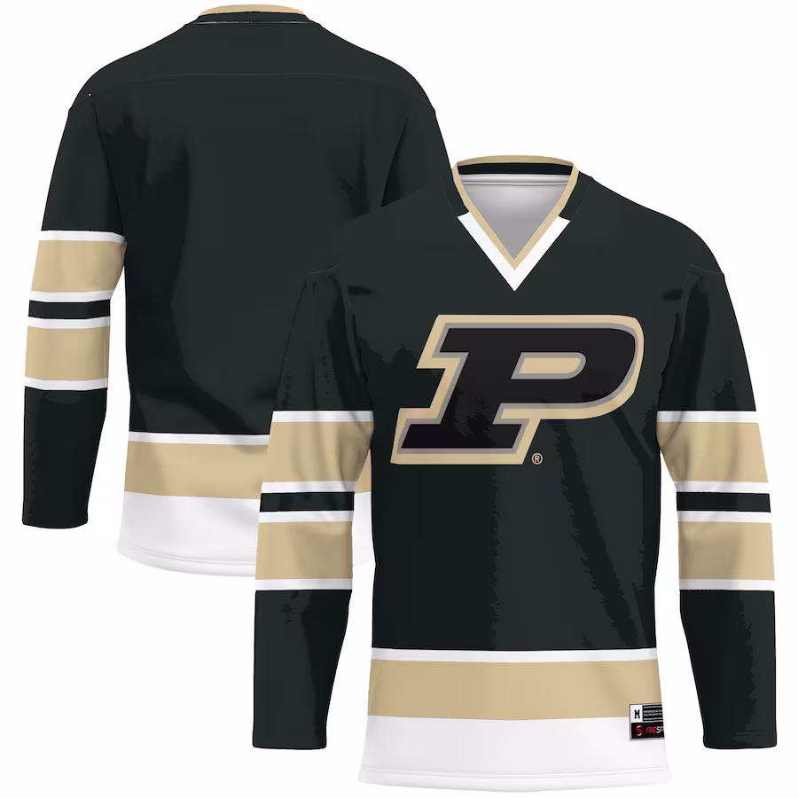 Purdue Boilermakers GameDay Greats Hockey Jersey - Gold - Puhuasuan