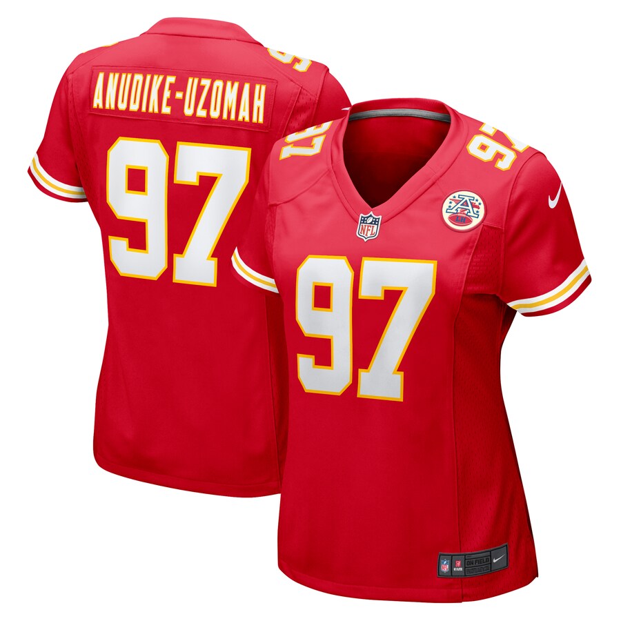 Women's Kansas City Chiefs Felix Anudike-Uzomah Nike Red Player Jersey - Puhuasuan