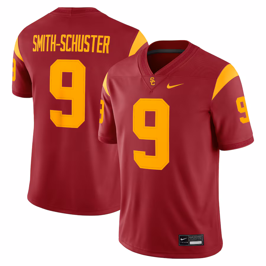 Men's Nike JuJu Smith-Schuster Cardinal USC Trojans Alumni Game Jersey - Puhuasuan
