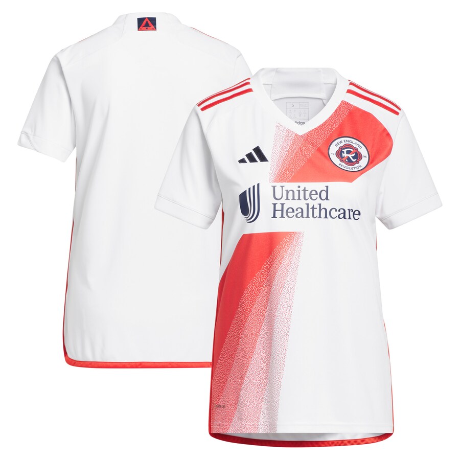 Women's New England Revolution adidas White 2023 Defiance Replica Jersey - Puhuasuan
