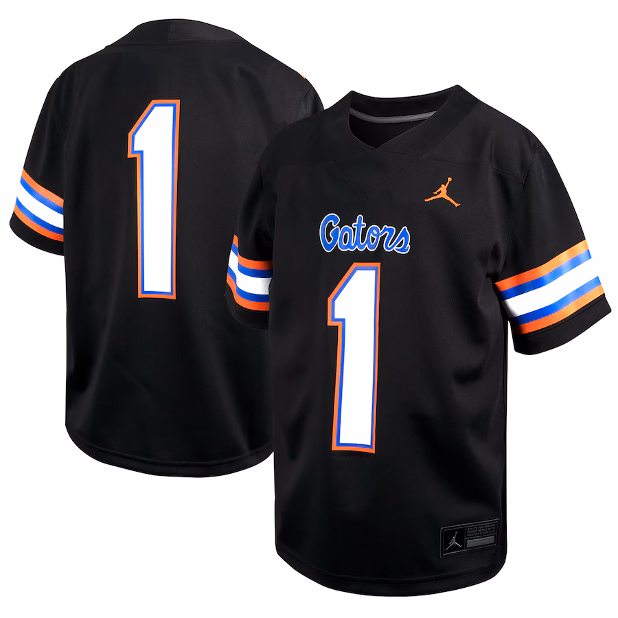 Youth Jordan Brand # Black Florida Gators Alternate Game Jersey - Puhuasuan