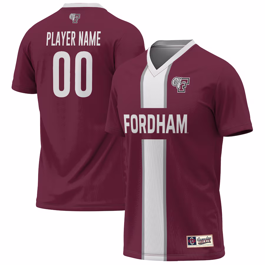 Fordham Rams GameDay Greats Youth Lightweight Pick-A-Player NIL Men's Soccer Jersey - Maroon - Puhuasuan