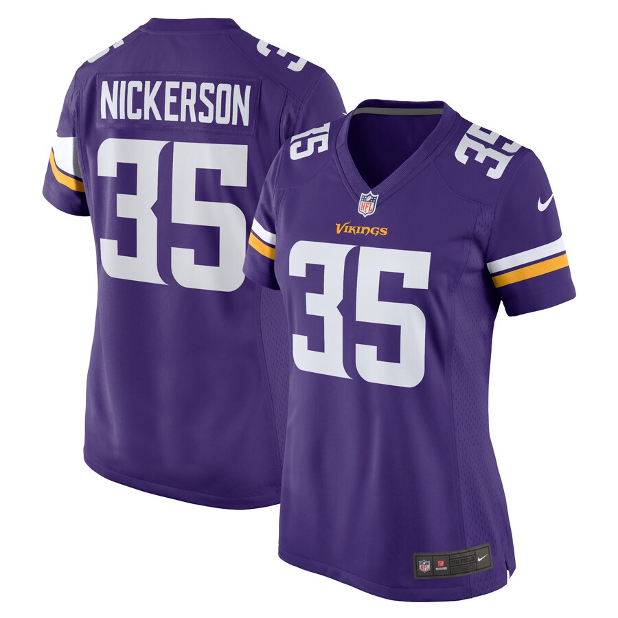 Women's Minnesota Vikings Parry Nickerson Nike Purple Home Game Player Jersey - Puhuasuan