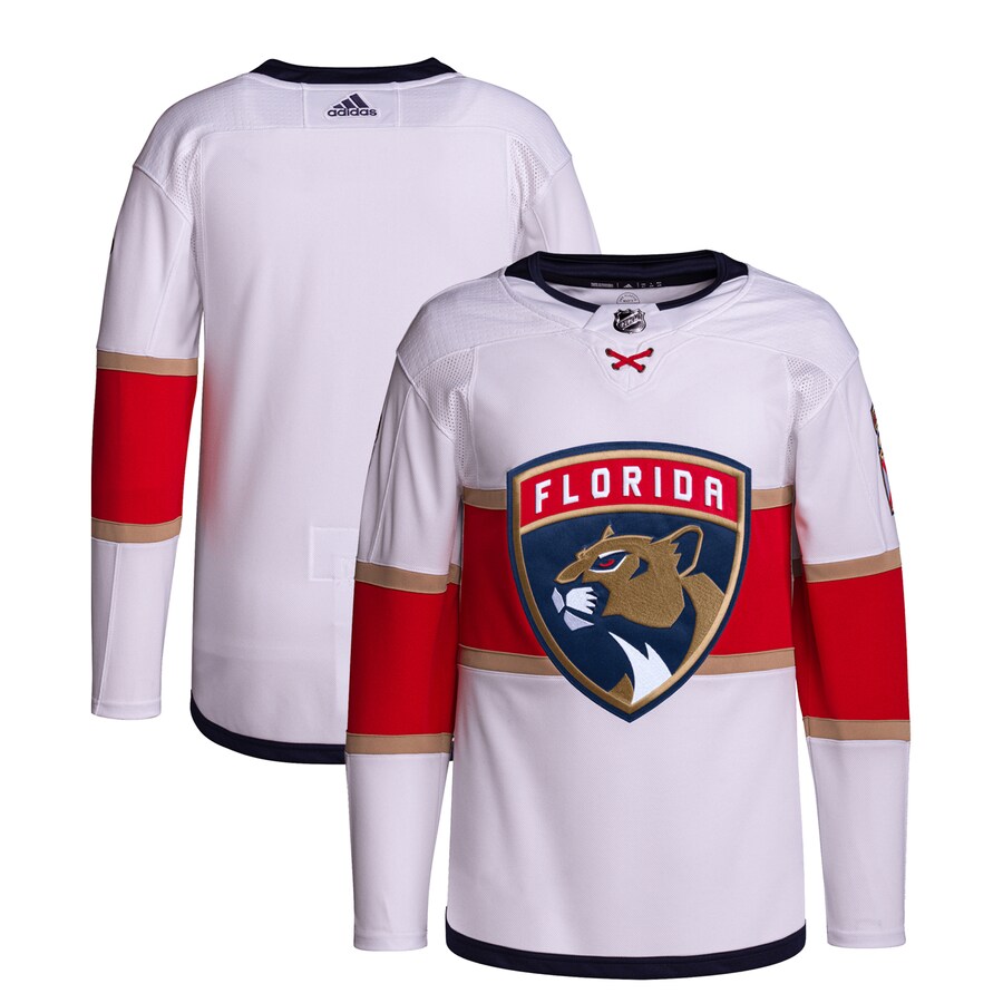 Men's Florida Panthers  adidas White Away Primegreen Authentic Pro Jersey - Puhuasuan