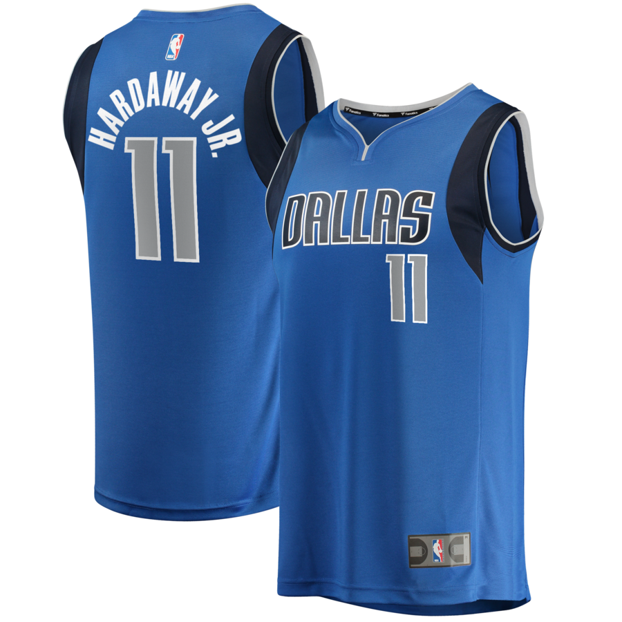 Youth Dallas Mavericks Tim Hardaway Jr. Fanatics Blue Fast Break Player Jersey - Icon Edition - Puhuasuan