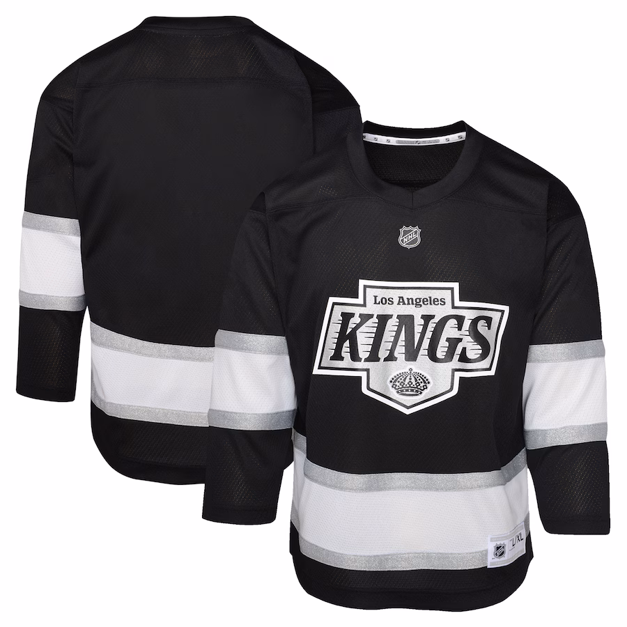 Youth Los Angeles Kings Black Home Replica Jersey - Puhuasuan
