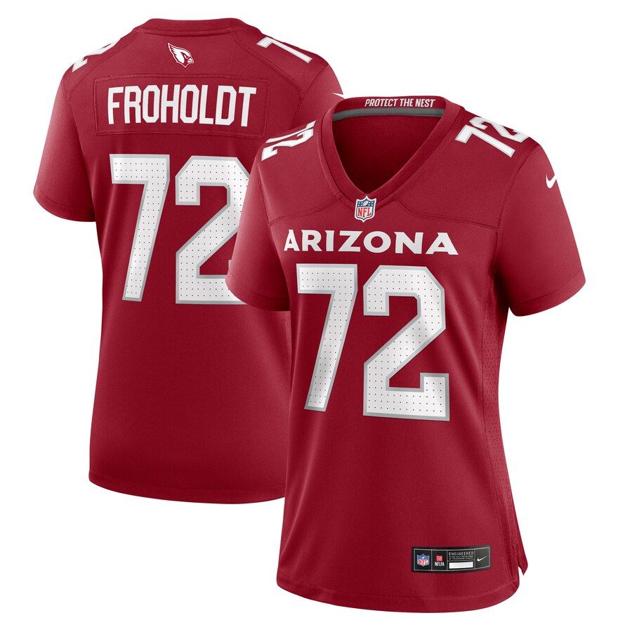 Women's Arizona Cardinals Hjalte Froholdt Nike Cardinal Game Jersey - Puhuasuan