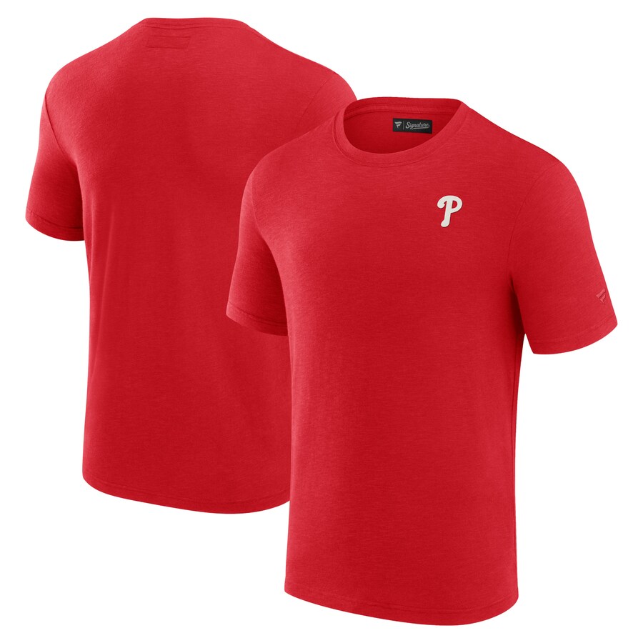 Men's Philadelphia Phillies Fanatics Red Modal Short Sleeve T-Shirt - Puhuasuan