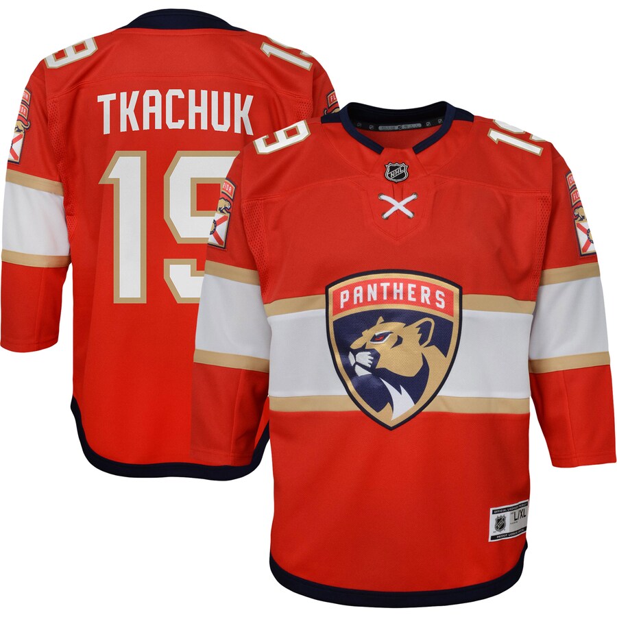 Youth Florida Panthers Matthew Tkachuk Red Home Replica Player Jersey - Puhuasuan