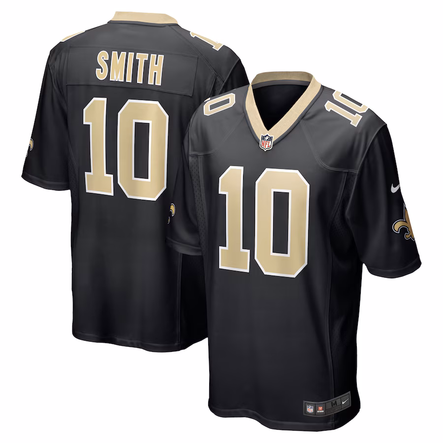 Men's New Orleans Saints Tre'Quan Smith Nike Black Game Jersey - Puhuasuan