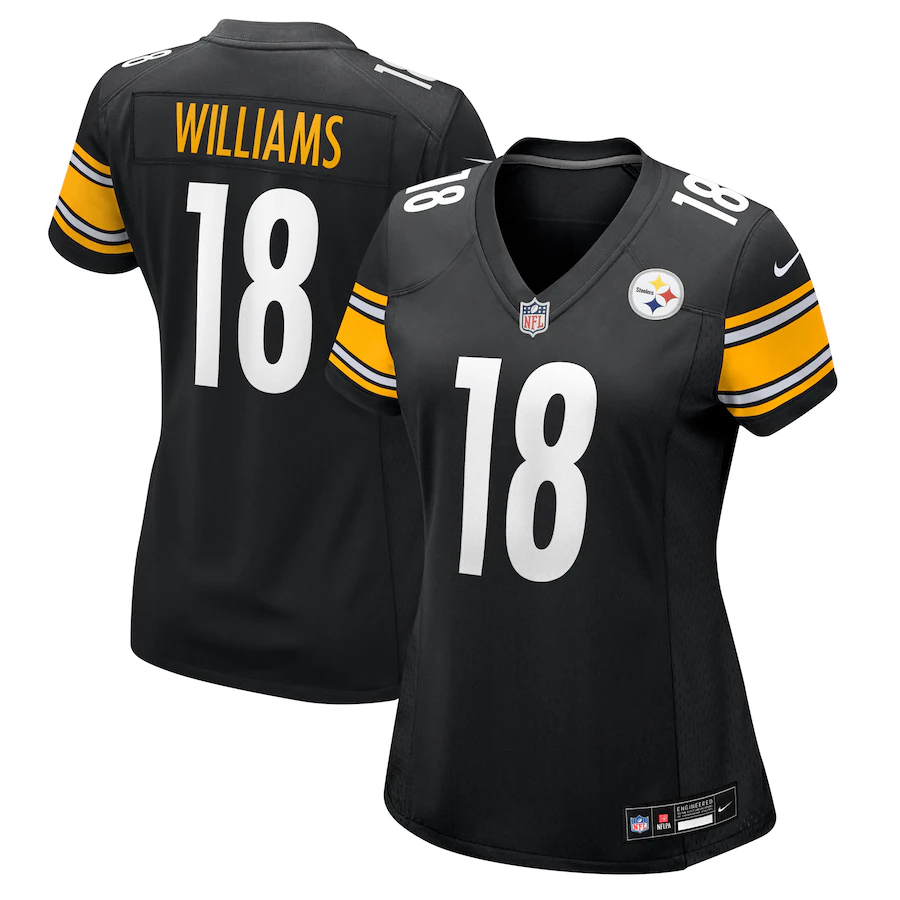 Women's Pittsburgh Steelers Mike Williams Nike Black Game Jersey - Puhuasuan
