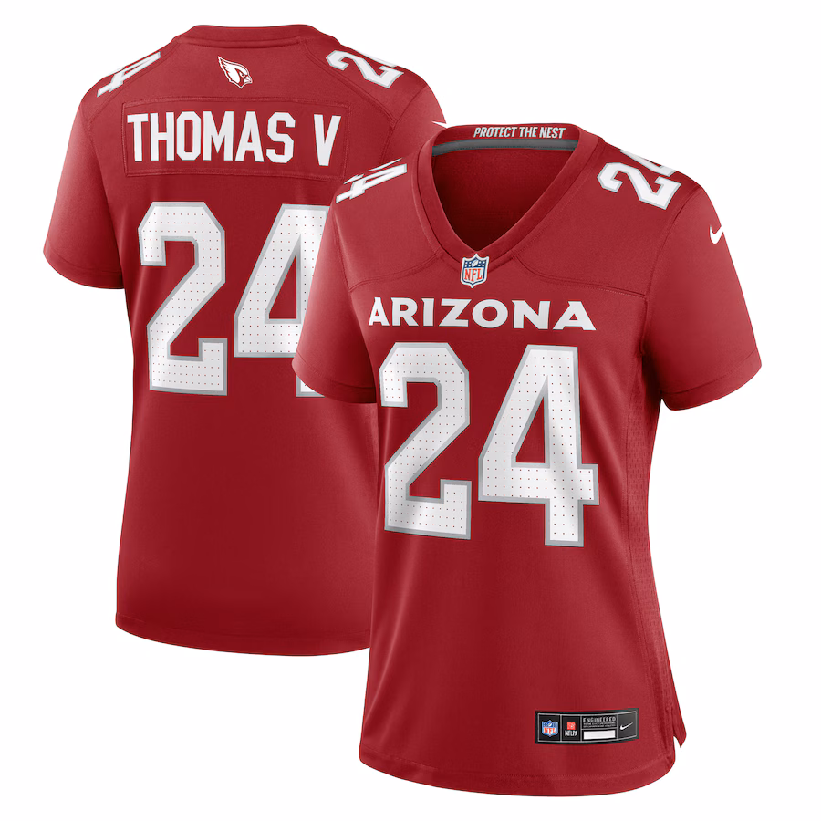 Women's Arizona Cardinals Starling Thomas V Nike  Cardinal Team Game Jersey - Puhuasuan