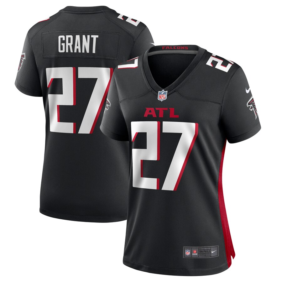 Women's Atlanta Falcons Richie Grant Nike Black Game Jersey - Puhuasuan
