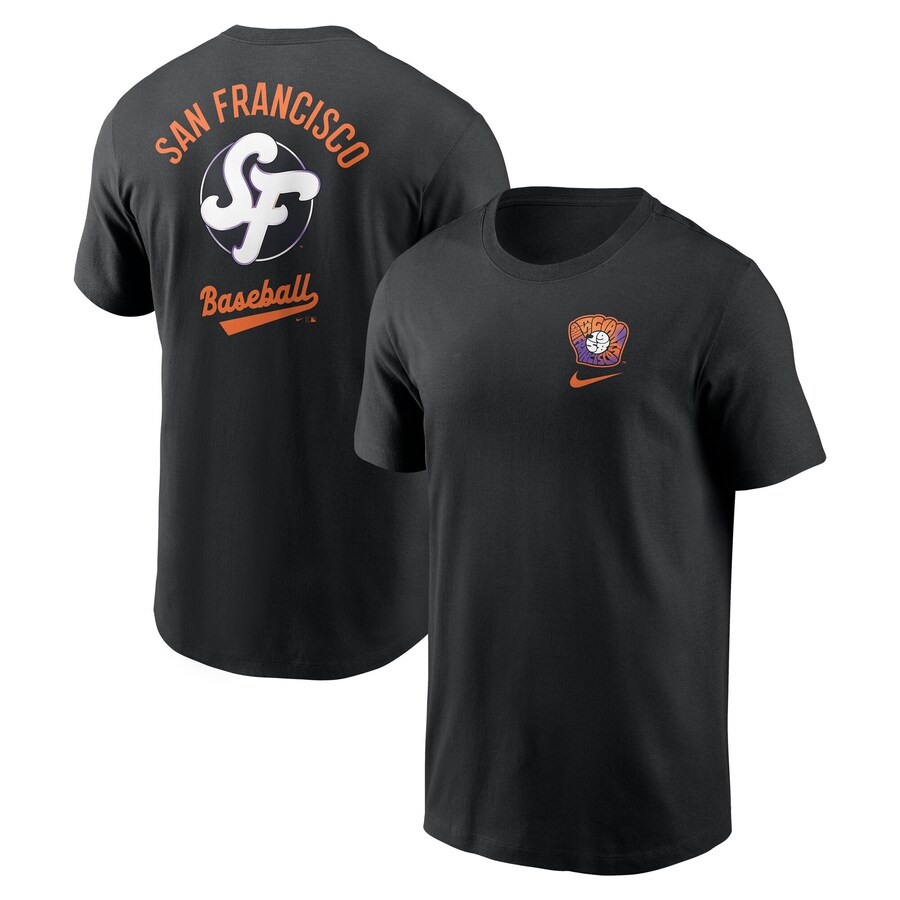 Men's San Francisco Giants Nike Black 2025 City Connect T-Shirt - Puhuasuan