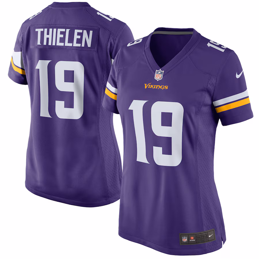 Women's Minnesota Vikings Adam Thielen Nike Purple Player Jersey - Puhuasuan