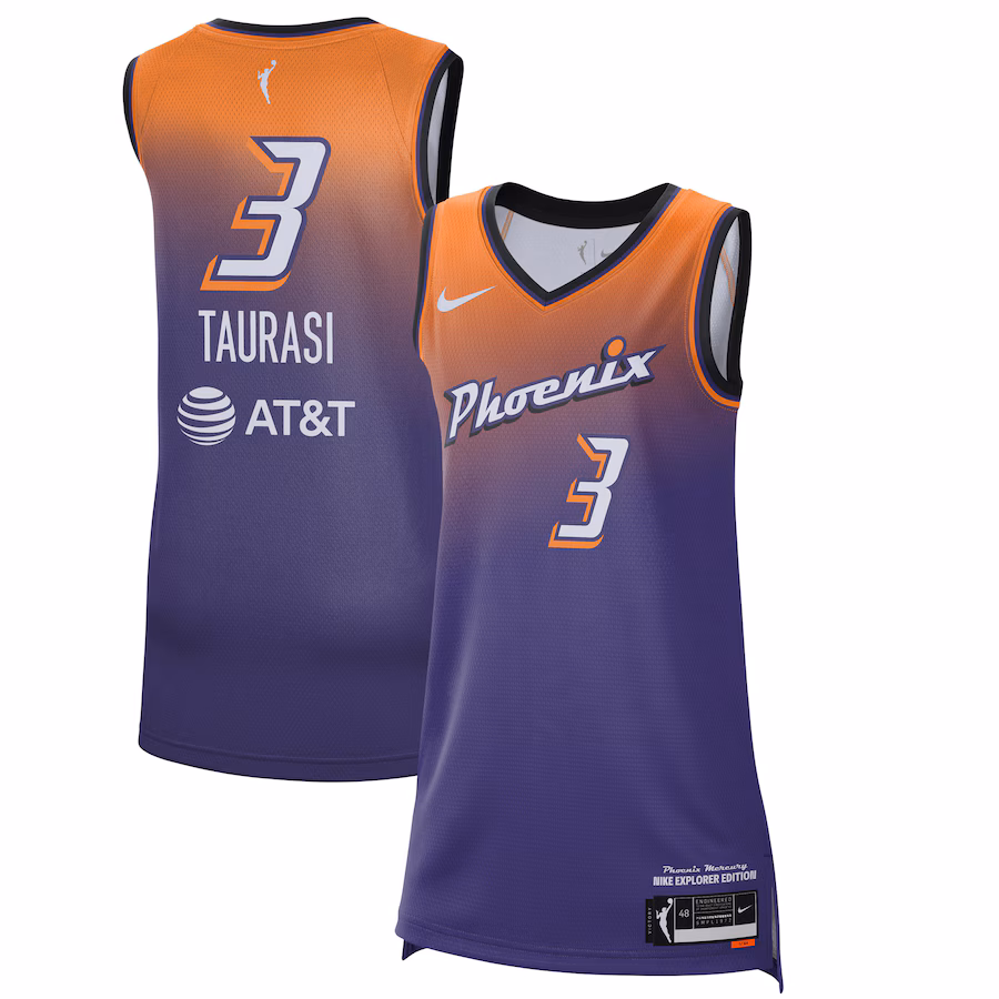 Women's Phoenix Mercury Diana Taurasi Nike Purple 2021 Explorer Edition Victory Player Jersey - Puhuasuan