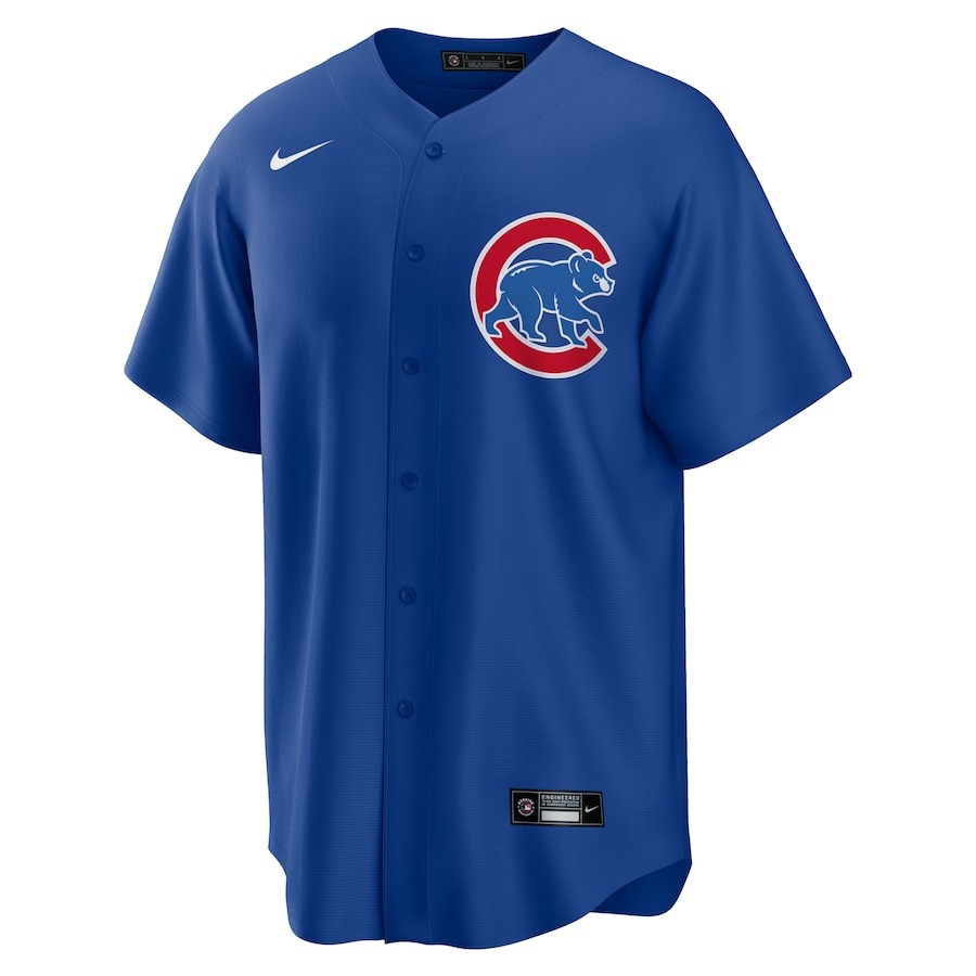 Men's Chicago Cubs  Nike Royal  Alternate Limited Custom Jersey - Puhuasuan