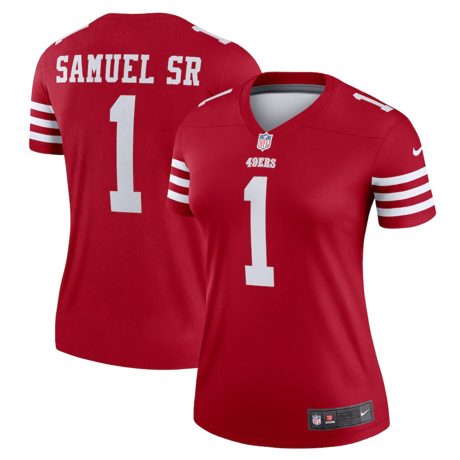 Women's San Francisco 49ers Deebo Samuel Sr Nike  Scarlet Legend Jersey - Puhuasuan