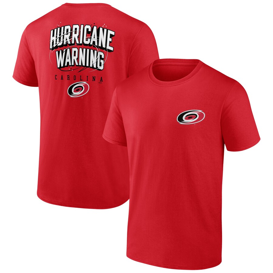Men's Carolina Hurricanes Red Bring It T-Shirt - Puhuasuan