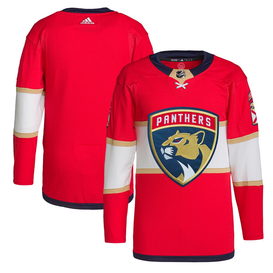 Men's Florida Panthers adidas Red Home Primegreen Authentic Pro Jersey - Puhuasuan