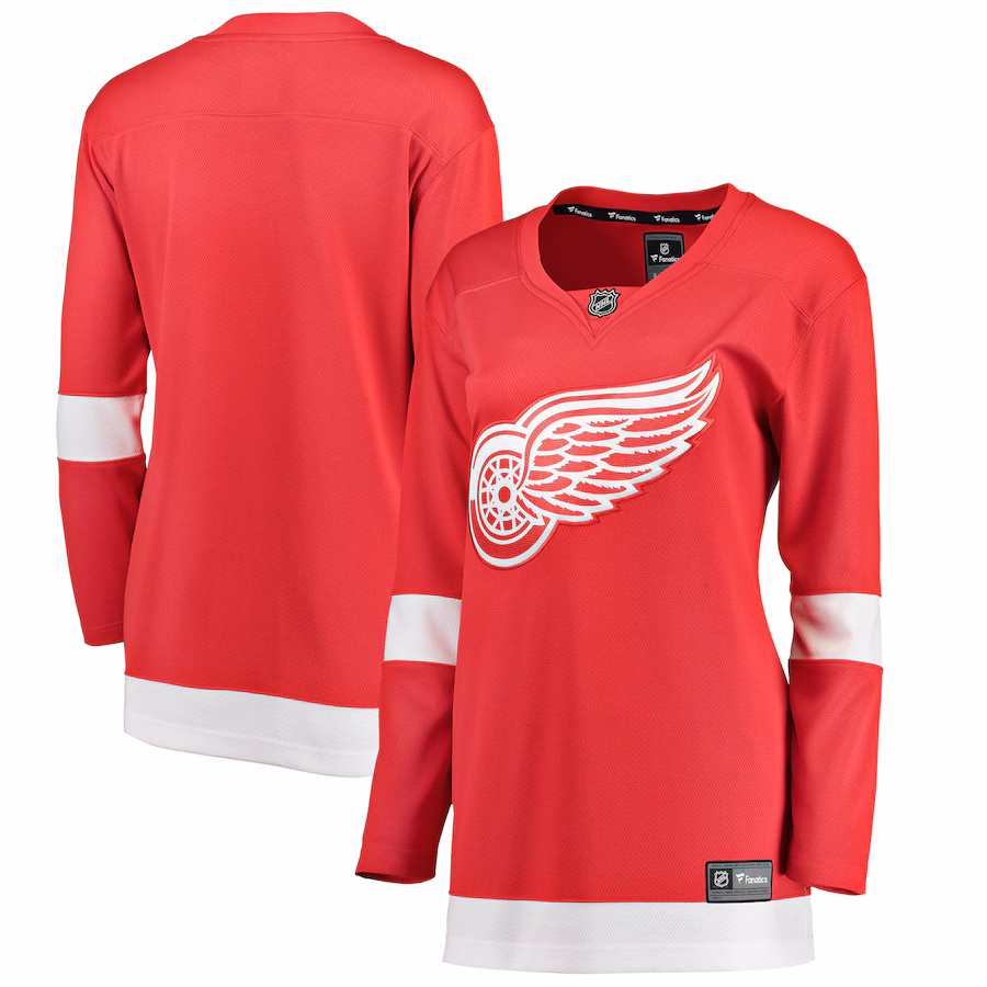 Women's Detroit Red Wings Fanatics Red Breakaway Home Jersey - Puhuasuan
