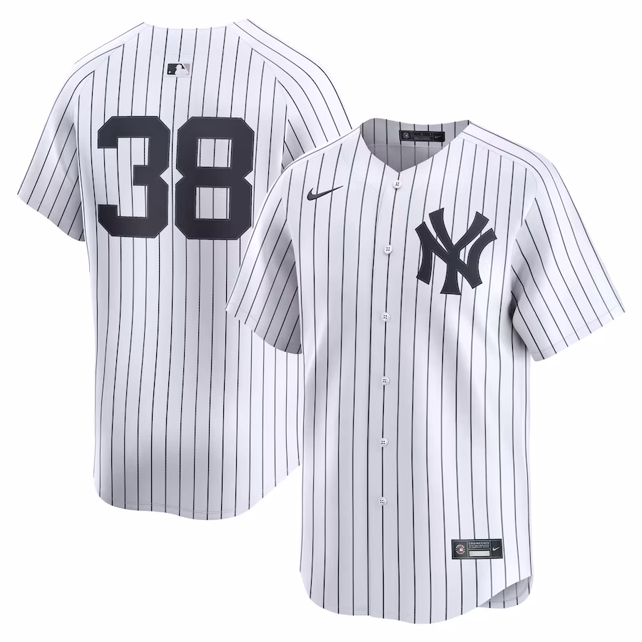 Men's New York Yankees Devin Williams Nike White Home Limited Player Jersey - Puhuasuan