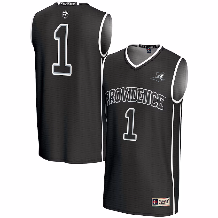 Unisex GameDay Greats #1 Black Providence Friars Lightweight Basketball Jersey - Puhuasuan