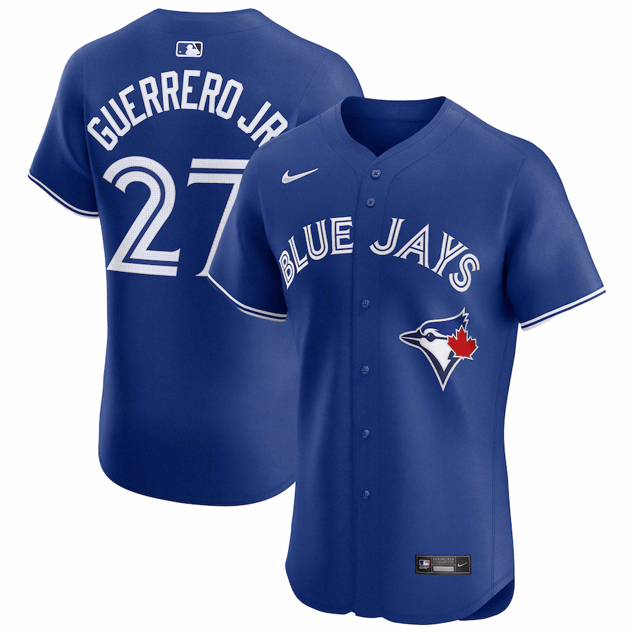 Men's Toronto Blue Jays Vladimir Guerrero Jr. Nike Royal Alternate Elite Player Jersey - Puhuasuan