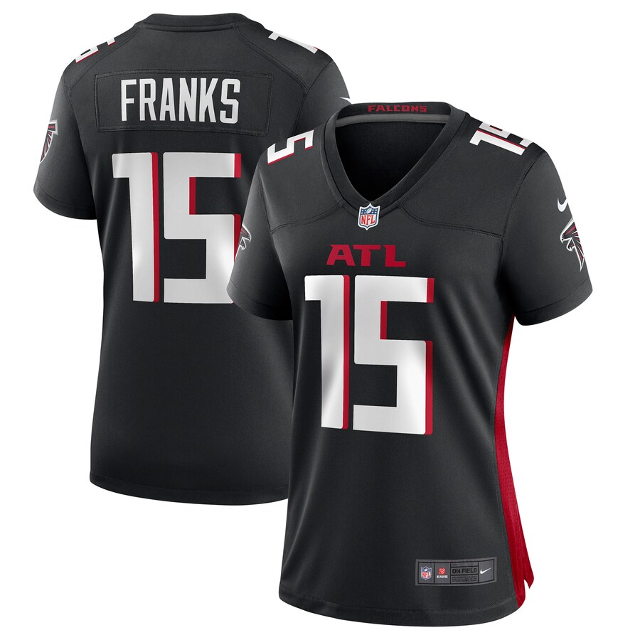 Women's Atlanta Falcons Feleipe Franks Nike Black Game Jersey - Puhuasuan