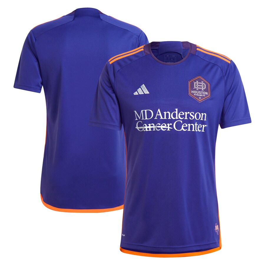 Men's Houston Dynamo FC  adidas Purple 2024 Still Holdin' Replica Jersey - Puhuasuan