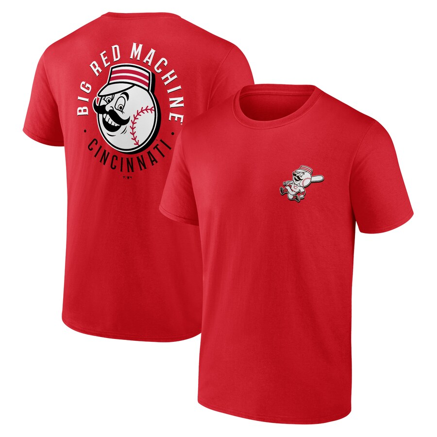 Men's Cincinnati Reds Red Bring It T-Shirt - Puhuasuan