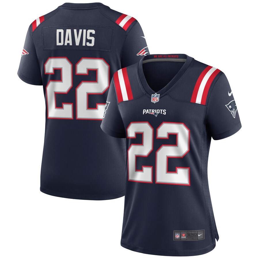 Women's New England Patriots Cody Davis Nike Navy Game Jersey - Puhuasuan