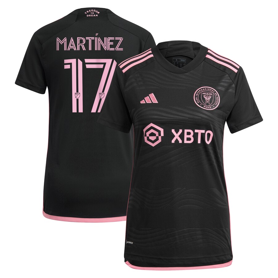 Women's Inter Miami CF Josef Martinez adidas Black 2023 La Noche Replica Player Jersey - Puhuasuan