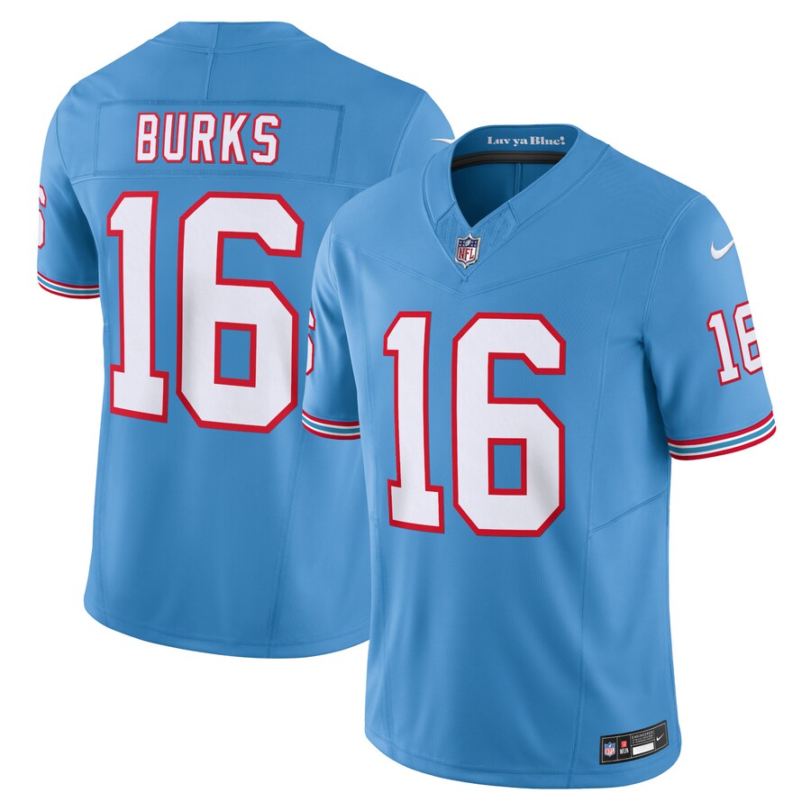 Men's Tennessee Titans Treylon Burks Nike Light Blue Vapor F.U.S.E. Limited Jersey - Puhuasuan