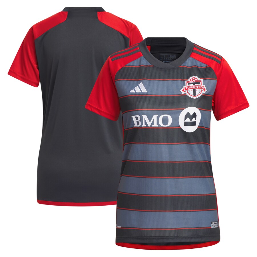 Women's Toronto FC adidas Gray 2023 Club Kit Replica Jersey - Puhuasuan