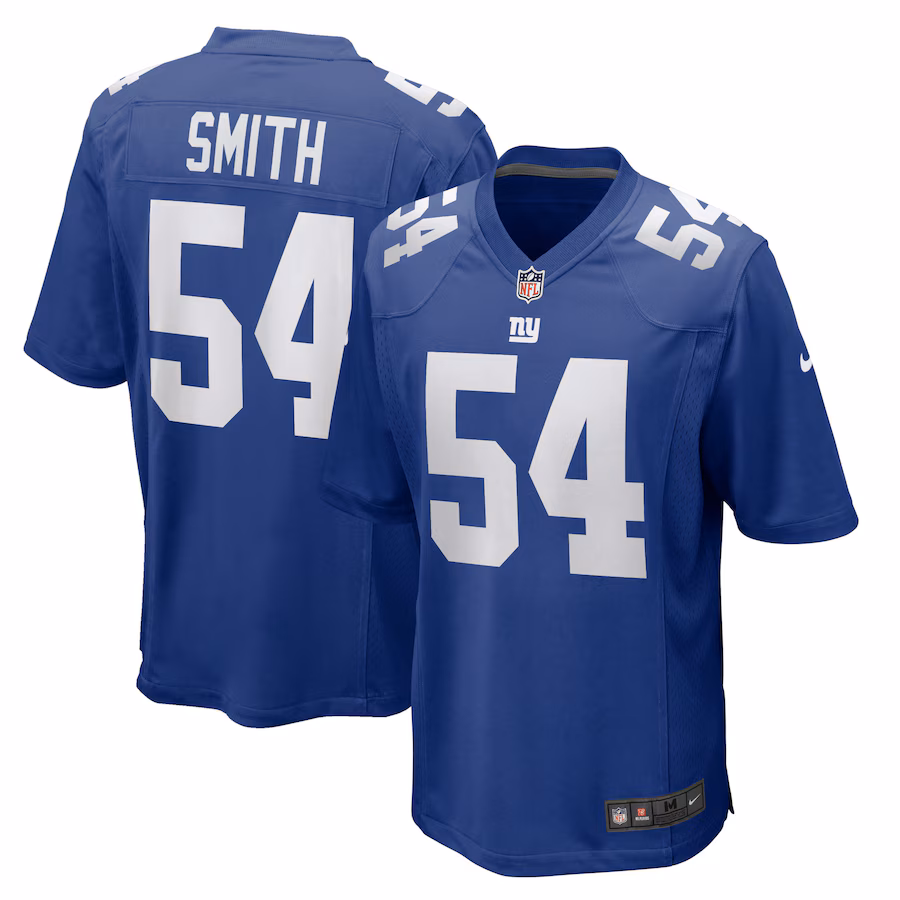 Men's New York Giants Jaylon Smith Nike Royal Home Game Player Jersey - Puhuasuan