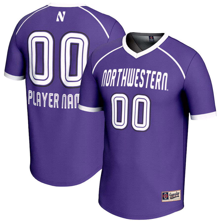 Northwestern Wildcats GameDay Greats Youth NIL Pick-A-Player Women's Lacrosse Lightweight Jersey - Purple - Puhuasuan