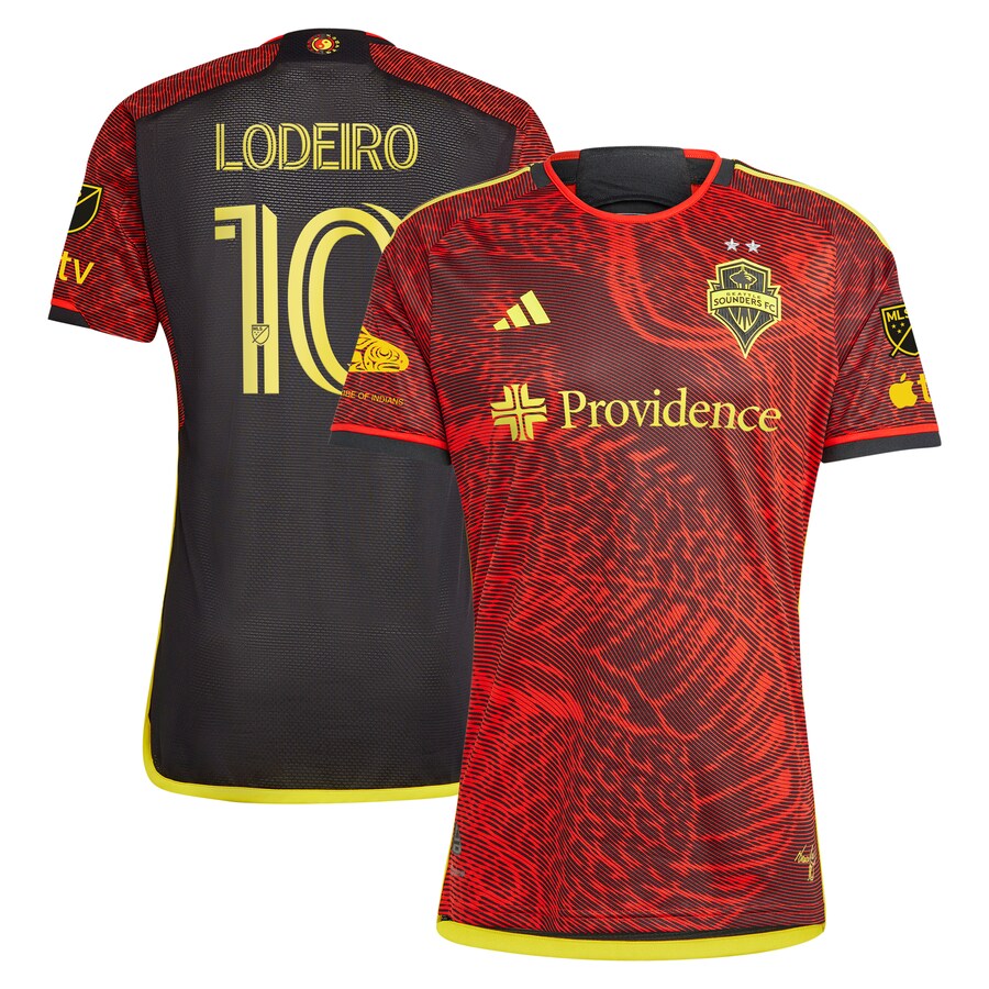 Men's Seattle Sounders FC Nicolas Lodeiro adidas Red 2023 The Bruce Lee Kit Authentic Jersey - Puhuasuan