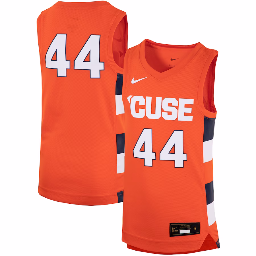 #44 Syracuse Orange Nike Youth Team Replica Basketball Jersey - Orange - Puhuasuan