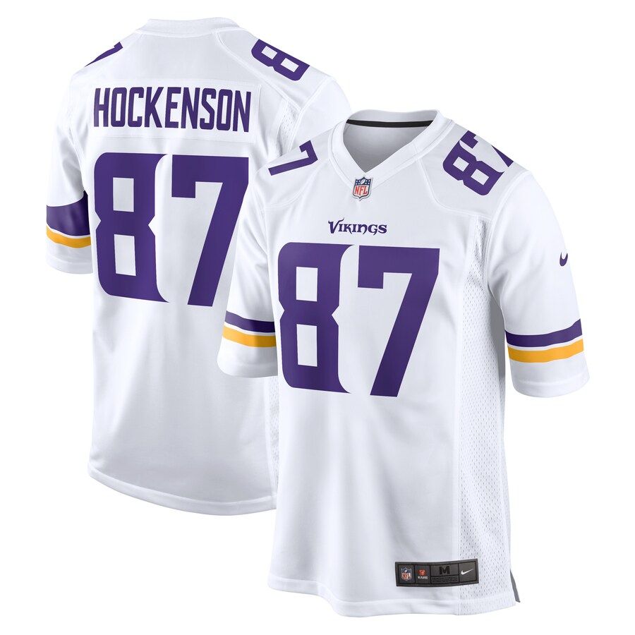 Men's Minnesota Vikings Nike White Game Player Jersey - Puhuasuan