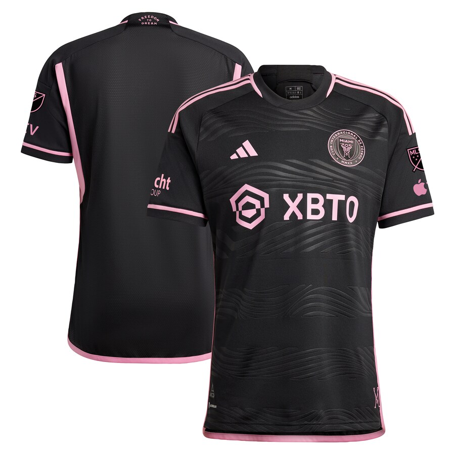 Men's Inter Miami CF adidas Black 2023 La Noche Authentic Jersey - Puhuasuan