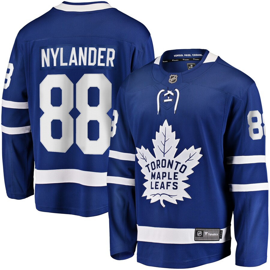 Men's Toronto Maple Leafs William Nylander Fanatics Branded Blue Home Breakaway Player Jersey - Puhuasuan