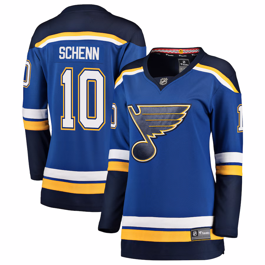 Women's St. Louis Blues Brayden Schenn Fanatics Blue Breakaway Player Jersey - Puhuasuan