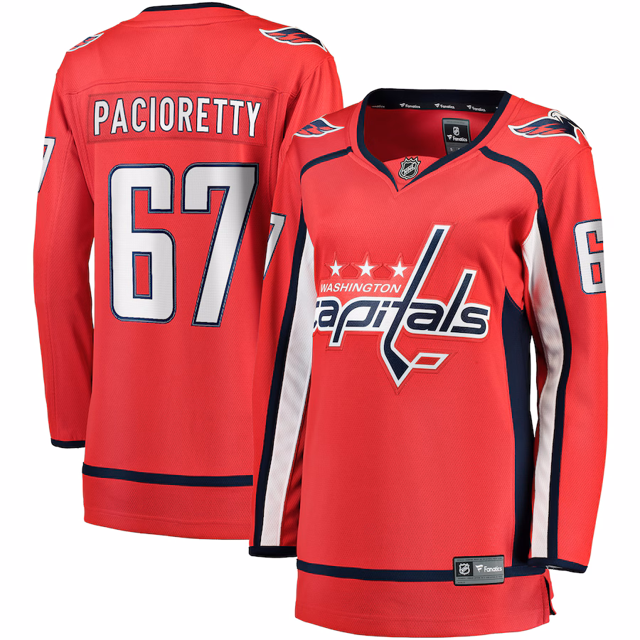 Women's Washington Capitals Max Pacioretty Fanatics Red Home Breakaway Player Jersey - Puhuasuan