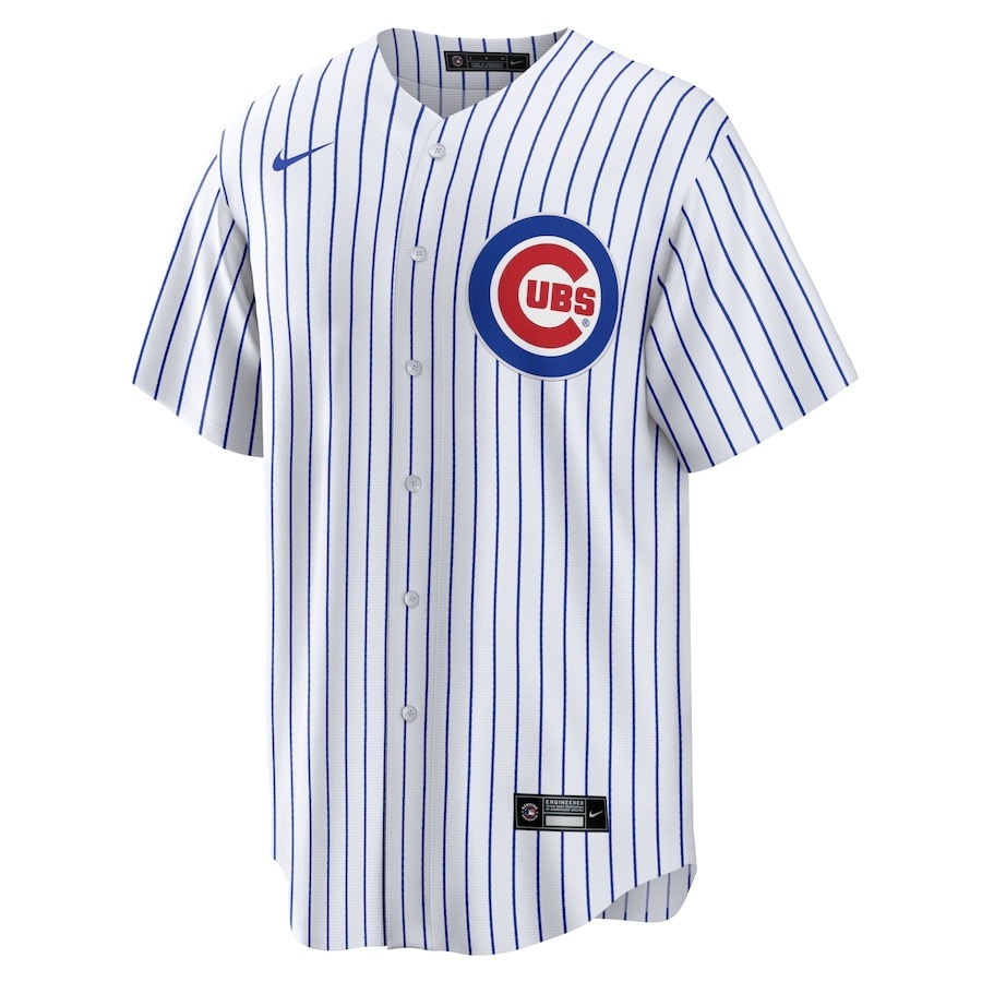 Men's Chicago Cubs Nico Hoerner Nike White Replica Player Jersey - Puhuasuan